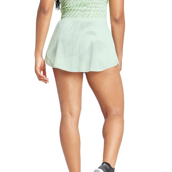 ADDIDAS TENNIS|GOLF AEROREADY PRO PRINT SKIRT | S MED | Crystal Jade - Picture 2 of 8